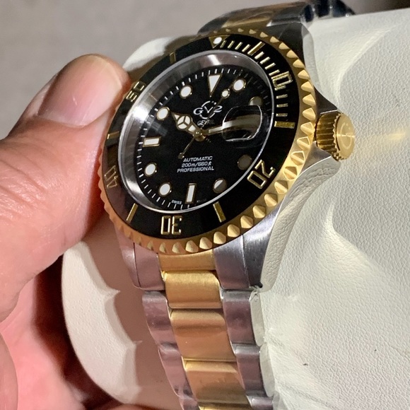 Gv2 By Gevril Watch Liguria Automatic Black Dial - Picture 3 of 12